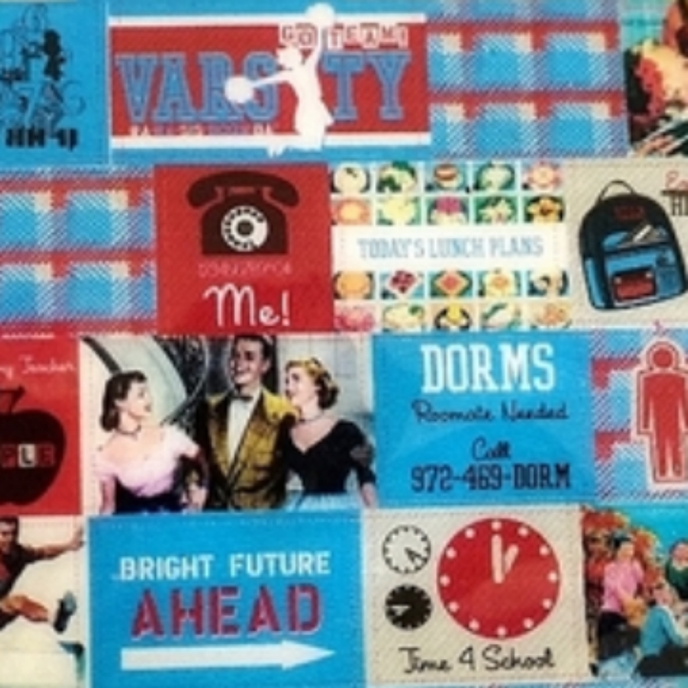 Relic High School College Dorms Crazy Love Small Shoulder Bag